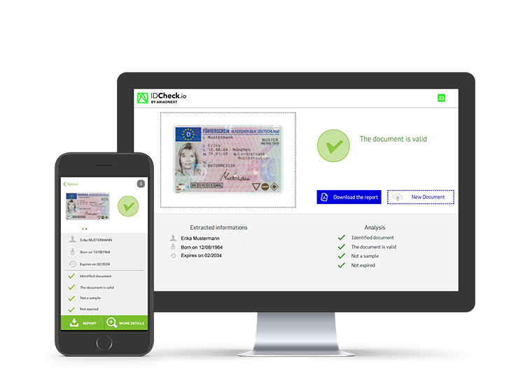 Verifying application. Document authenticity verification. Io Identity. Identity verification. Inspecting identification and documentation checks.